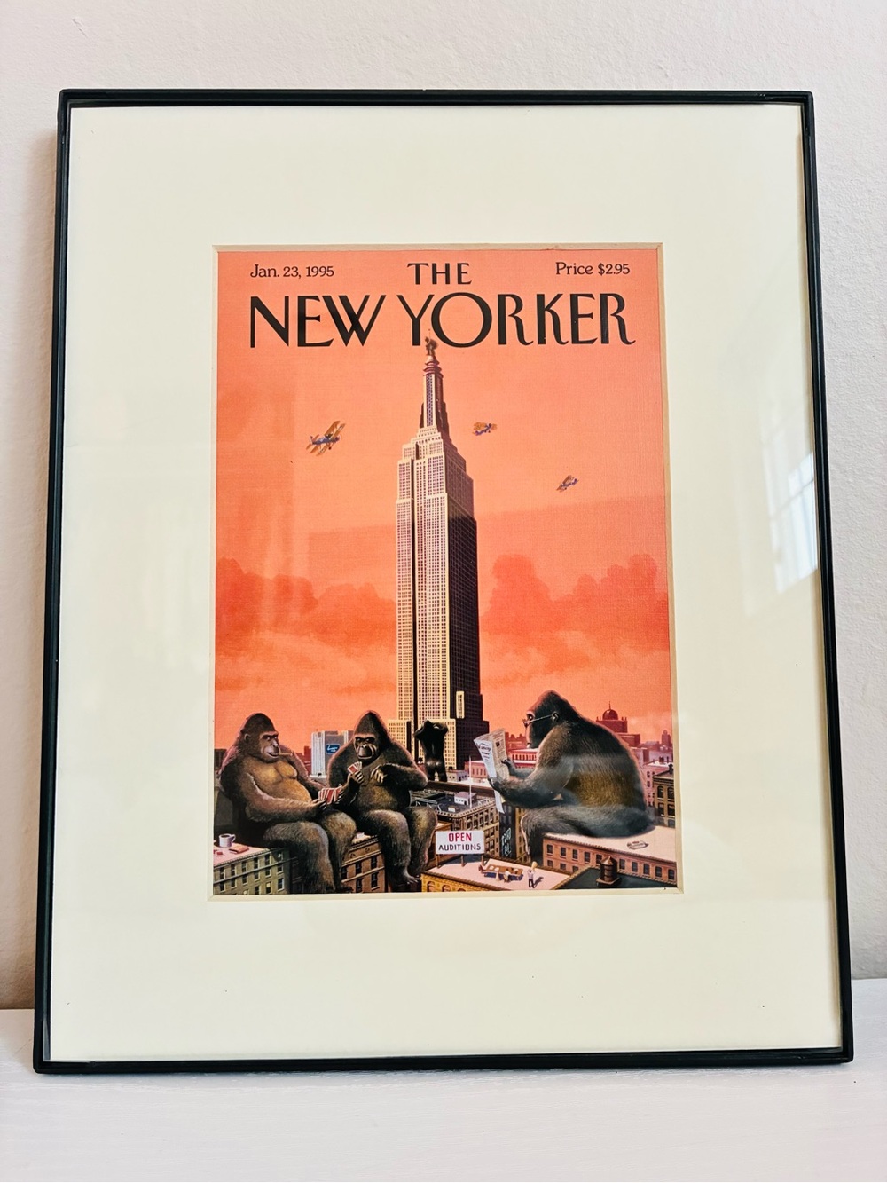 King Kong New York Framed Art